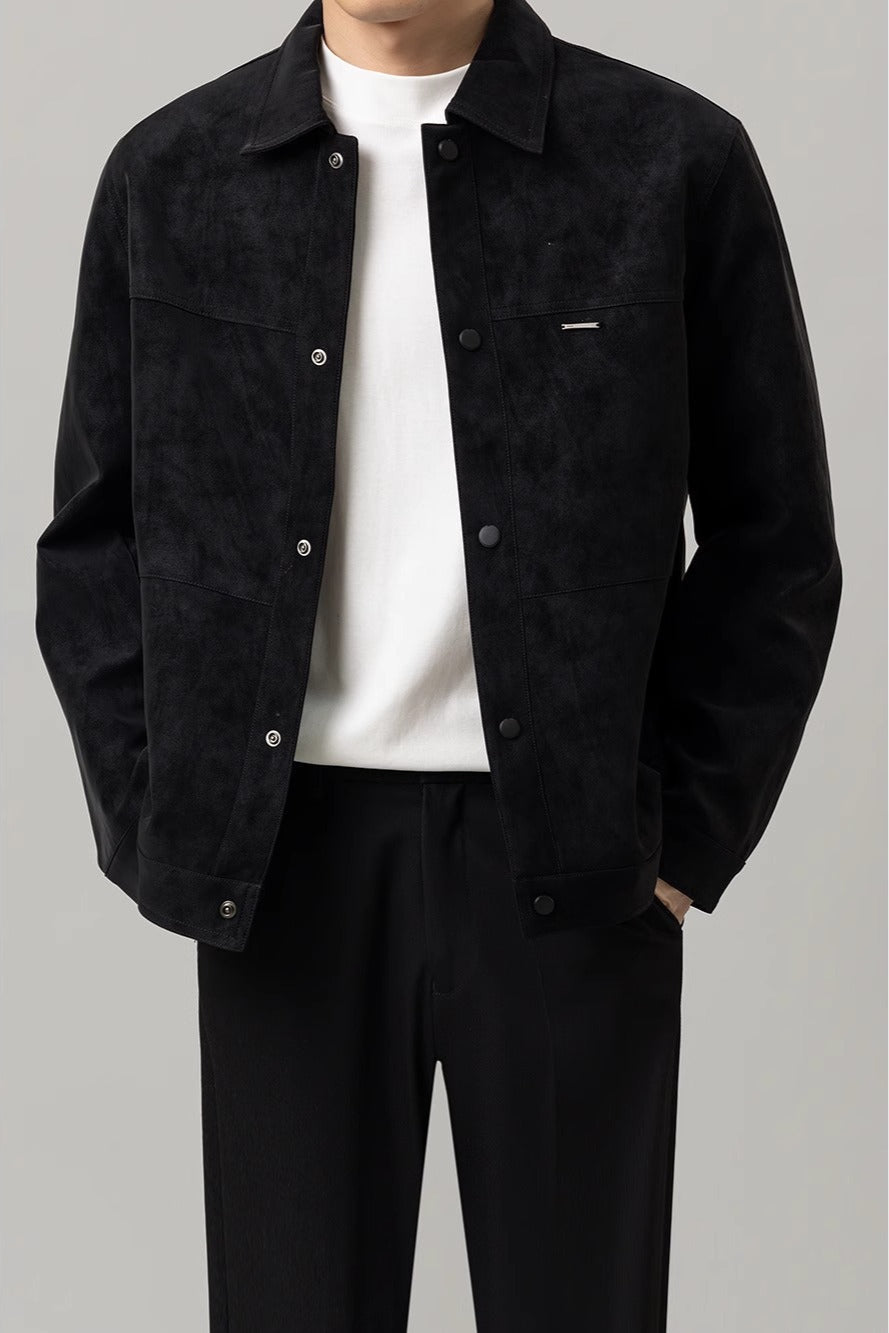 Men Winter Lightweight Short Jacket With Regular Sleeves